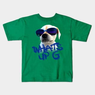 Puppy Boss. What's up G. Kids T-Shirt